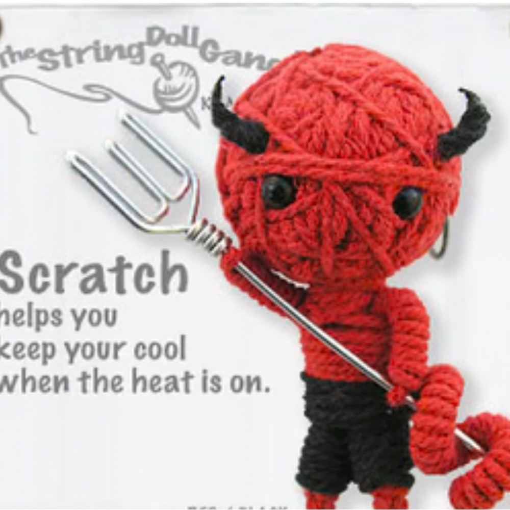 Scratch a handmade String doll - Picture 4 of 4